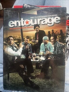 Entourage The Complete Second Season DVD - Collectible Box Set - Black/Orange